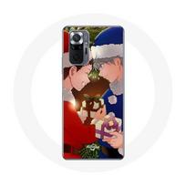 Coque pour Xiaomi Redmi Note 10 Pro Hunter x Hunter Gon Freecss et Killua Zoldyck Christmas Day Anime Manga