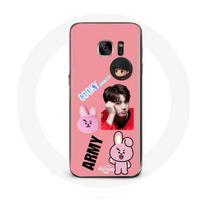 Coque pour Samsung Galaxy S6 BTS Bangtan Garçon BT21 Cooky Jungkook ARMY