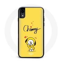Coque pour Iphone X BTS Bangtan Garçons BT21 Chimmy Jimin Fond Jaune