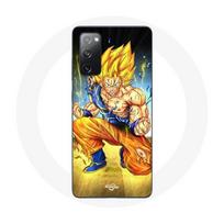 Coque pour Samsung Galaxy S20 FE Son goku dragon ball corps enervé
