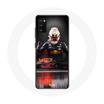 Coque pour Oppo A16 Formule 1 Max Verstappen Pilote F1 Red Bull RB15 juoda