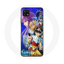 Coque pour Samsung Galaxy A22 5G Les Chevaliers du Zodiaque Anime Culte Saint Seiya Manga