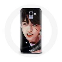 Coque pour Samsung Galaxy A6 2018 BTS Bangtan Sonyeondan Jungkook Fanart