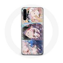 Coque pour Huawei P30 Pro Tanjiro Inosuke et Zenitsu Demon Slayer Kimetsu no Yaiba Manga