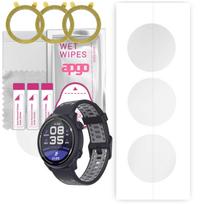 3x apgo Hydrogel Screen Protector for Coros Pace 2, Hydrogel Film, with positioning layer easy installation