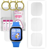 3x apgo Hydrogel ekrano apsauga, skirta Garett Kids Sun Ultra 4G, hidrogelio plėvelė, su pozicionavimo sluoksniu, lengvas montavimas