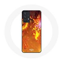 Case - Maniacase - Samsung Galaxy A32 5G - Anime Tanjiro and Nezuko - Soft - Black