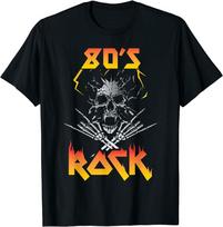 1980S Rock Roll Shirt Eighties Rockers Band Tee Unisex T-Shirt S