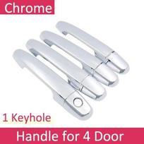for Toyota Yaris Vitz XP130 2012 2013 2014 2015 2016 2017 2018  Chrome Door Handle Cover Exterior Car Styling Accessories XP130