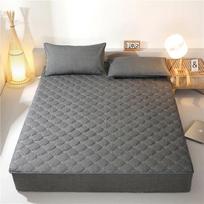 Vienspalviai medvilniniai verpalai, dažyti skalbta medvilnė plius medvilnės elastinė juosta, fiksuota patalynė. 2pillowcase48x74cm