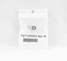 Fuji T-LKWSG Size 10 Rod Guide SIC Titanium Frame x 1 (8705) white