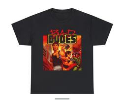 Bad Dudes Nes Retro Video Game Black Gaming Gamer Unisex T-Shirt S