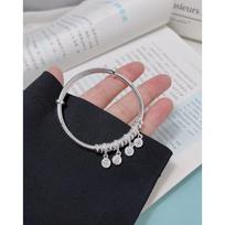Zuyin 999 Ping An Joyful Thread Beaded Push Pull Bracelet for Girlfriend Jewelry Birthday Student Friend Gift Adjustable size