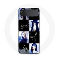 Coque Samsung Galaxy Z Flip4 blackpink signature photo