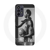 Maniacase dėklas, skirtas Samsung Galaxy A32 4g Kobe Bryant NBA juodosios mambos mentalitetui juoda