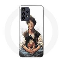 Coque Maniacase pour Samsung Galaxy A23 4G Akira Toriyama Goku enfant