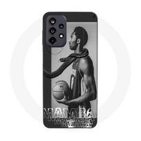 Maniacase dėklas, skirtas Samsung Galaxy A23 5G Kobe Bryant NBA juodosios mambos mentalitetui juoda