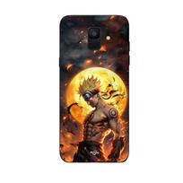 Coque Maniacase pour Samsung Galaxy A6 2018 dark naruto lune 3D juoda