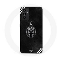 Coque Maniacase pour Samsung Galaxy A54 5g psg jordan logo noir juoda