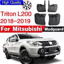 Mud Flaps Kit for Mitsubishi Triton MQ GLX L200 2018  Mud Fender Splash Guard Front and Rear Set Car Styling Accessories