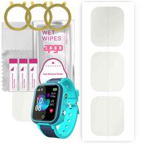 3x apgo Hydrogel Matte Screen Protector for Manta SWK01BB SWK01BL, Hydrogel Film, Flexible, Soft TPU with positioning layer easy installation
