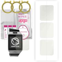 3x apgo Hydrogel Matte Screen Protector for Manta MA427, Hydrogel Film, Flexible, Soft TPU with positioning layer easy installation