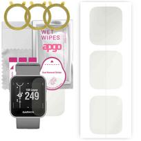 3x apgo Hydrogel Matte ekrano apsauga, skirta Garmin Approach S10, hidrogelio plėvelė, lanksti, minkštas TPU su pozicionavimo sluoksniu, lengvai montuojamas