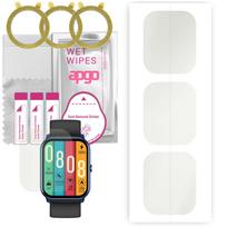 3x apgo Hydrogel Matte Screen Protector for Kieslect Ks Mini, Hydrogel Film, Flexible, Soft TPU with positioning layer easy installation
