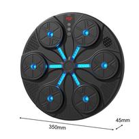 Muzikinis bokso treniruoklis su pirštinėmis Smart Music Boxing Pad Home Punching Pad sieninis Sanda Smėlio maišelis vaikams Suaugusiesiems