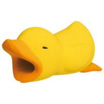 Kabelio apsaugos rankovė mielas gyvūno formos apsauginis dangtelis, apsaugantis nuo pertraukos įkrovimo duomenų linija yellow duck yellow