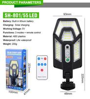 3000LM Newest Solar LED Lights Outdoor Solar Lamp Of Motion Sensor 3 Modes Waterproof IP65 Solar Garden Light Street Yard Sunlight solar lamp