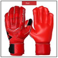 Nauja emulsija vyrų futbolo vartininko pirštinės Futbolo apsauginės latekso laikikliai pirštinės Suaugusiųjų futbolo vartininko treniruočių pirštinės size 8