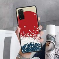 Soft Phone Case For Samsung Galaxy Note 20 Ultra 10 Lite S10 Plus S20 FE 5G 9 8 Back Cover S21 Funda Japanese Style Art Japan Samsung Note 20