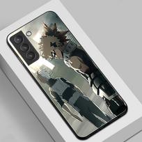 Tempered Glass Case My Hero Academia Bakugou Katsuki For Samsung  A50 A60 A70 A21 A31 A51 A71 A81 A91 4G 5G A50S A70S M40 M80S M40S beige