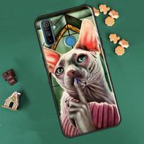 Sphynx Sphinx Cat For OPPO Realme 8 Pro 8i 9i GT Neo2 Master C21 Case For OnePlus 10 9 Pro Nord2 8T 9R Coque OnePlus 10Pro black