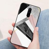 Marble cover for Oneplus 7 pro Glass back cover Oneplus 6t coque for Oneplus 1+ 5 5t 6 Oneplus 6 6t 7 pro Oneplus 5T gray