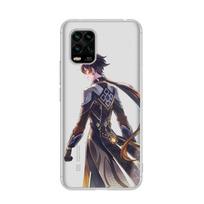 Genshin impact zhongli Phone Case For Redmi Note 5 7A 10 9 8 plus pro 9A K20 for Xiaomi 10Pro 10T 11 Capa Redmi K20 white