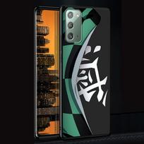 Demon Slayer Case for Samsung Galaxy Note 20 Ultra 10 Lite 9 8 A53 A52 A12 S22 S21 FE S20 Plus TPU Black Phone Cover Anime Shell Samsung Note 20