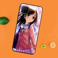 Japoniškos Sakura Anime Mergaitės dėklas Huawei P40 P20 P30 Pro Mate 20 Lite P Smart 2019 Nova 5T Honor 50 Lite 10i 8X 9X Huawei P20 white