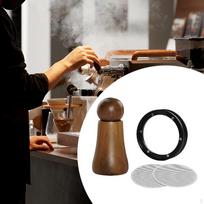 Coffee Distributor Espresso Distribution Tool Stirrer Gifts Portable Home Tamper 53mm gray