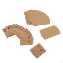 Dovanų Dėžutės Dėžutė Stačiakampė Vestuvių Vakarėlis Feather - Kraft brown