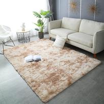 Žiemos modernus pliušinis sutirštintas kaklaraištis dažomas kilimas Namai Svetainės kilimas Tatami Kilimėlis Miegamojo miegamojo kilimėlis prie lovos 40*60CM