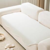 High-Grade Atmosphere Teddy Plush Special-Shaped Sofa Cushion Four Seasons Universal Living Room Non-Slip Cushion Modern & Minimalism 90*90cm balta
