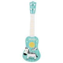 Rabbit Beginner Classical Ukulele Guitar Musical Instrument Kids Montessori Toys for Children Early Education Leaning Toy Gift white