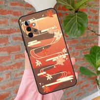 Genshin Impact Kaedehara Kazuha leaf telefono dėklas, skirtas Samsung Galaxy A71 A51 A31 A11 A12 A22 A32 A52 A72 A52S A21S A70 A50 dangtelis Samsung A10 beige