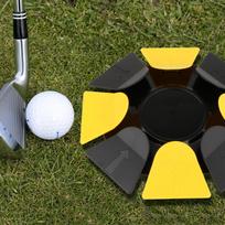 Golf Putting Cup Disc Target Hole Practice for Indoor Outdoor Home yellow