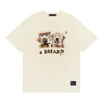 Trendy Summer New Trendy Brand Design, Silly and Cute Japanese Style, Fresh and Cute Couple Short Sleeves M migdolas