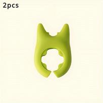 2pcs Kitchen Spatula Stand, Creative Integrated Spatula Stand, Anti-hot Spatula Spatula Storage Stand, Kitchen Gadgets, Kitchen Supplies 2pcs žalia