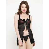 Ladysta Baby Doll naktiniai marškiniai, universalus dydis Free Size (S, M, L) rožinė