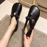 Spring /Autumn Adult Flats Ballet Flats Party Round Toe Zapatos De Mujer Kawaii Shoes Women Work Shoes Comfortable For Work 36